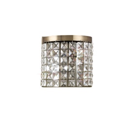 Cortina Crystal Wall Lights Diyas Flush Crystal Wall Lights